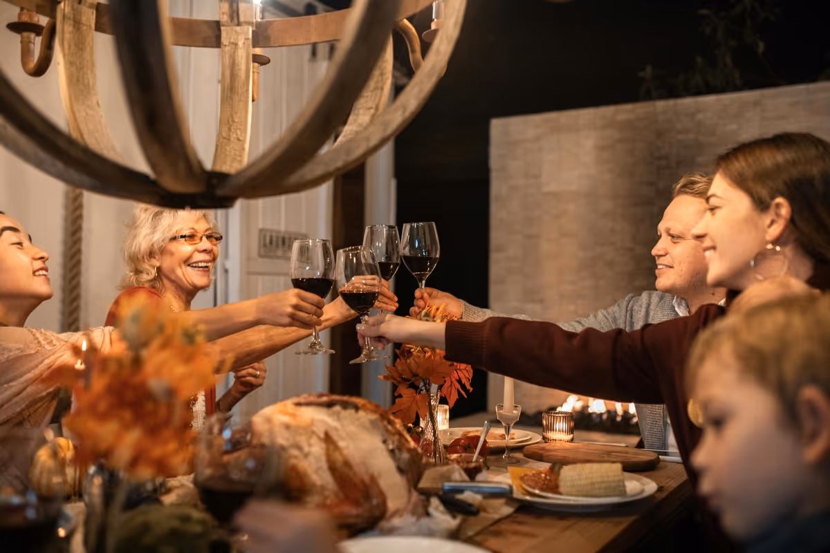 Family celebrating lower mortgage payments